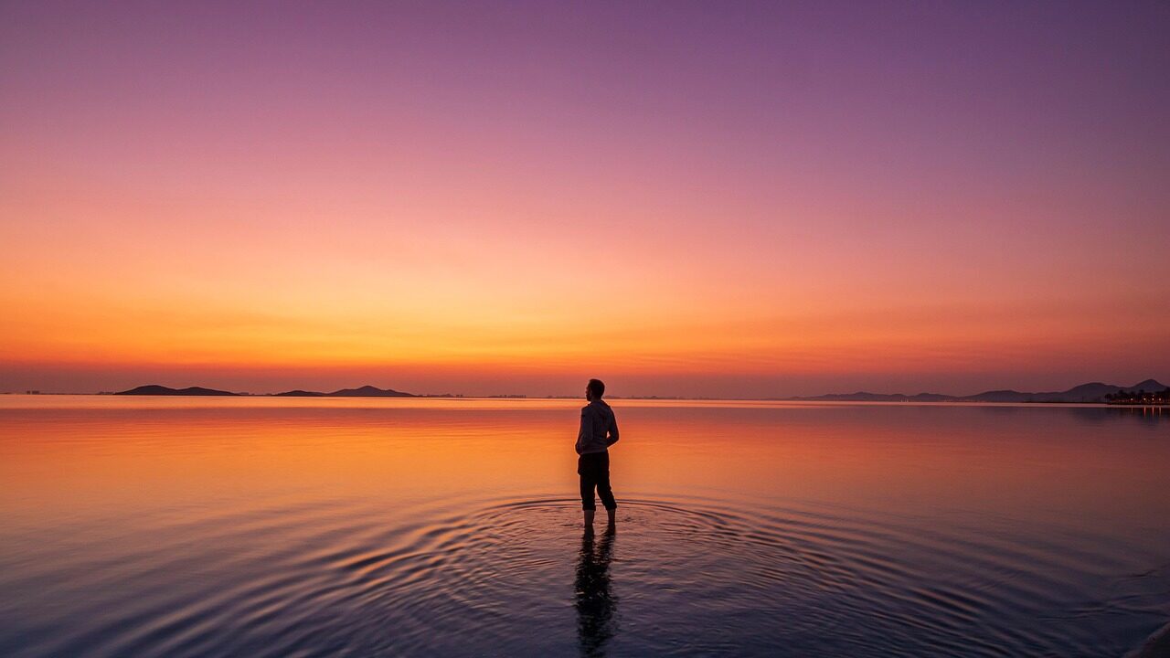 ひとりだと落ち着く